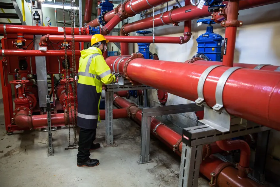 Running a drain camera before relining in Richmond